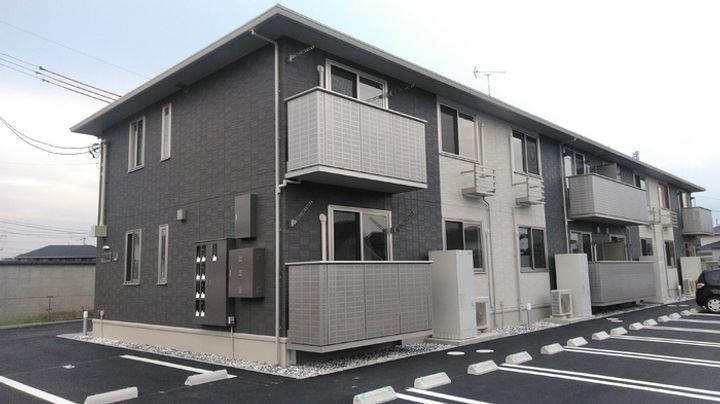 岡山県倉敷市西阿知町(アパート)の賃貸物件の外観