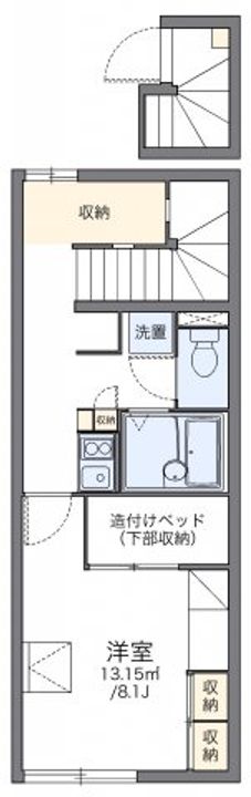岡山県倉敷市玉島上成(アパート)の賃貸物件209の間取り