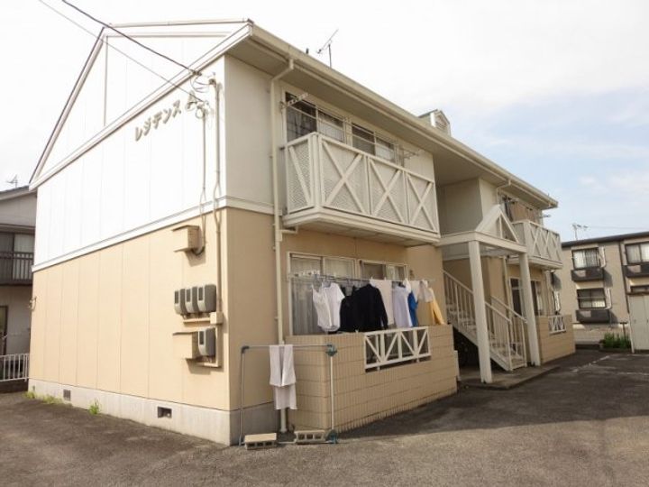 レジデンスA棟の外観