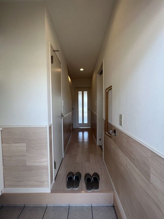 岡山県倉敷市酒津(テラスハウス)の賃貸物件201の玄関