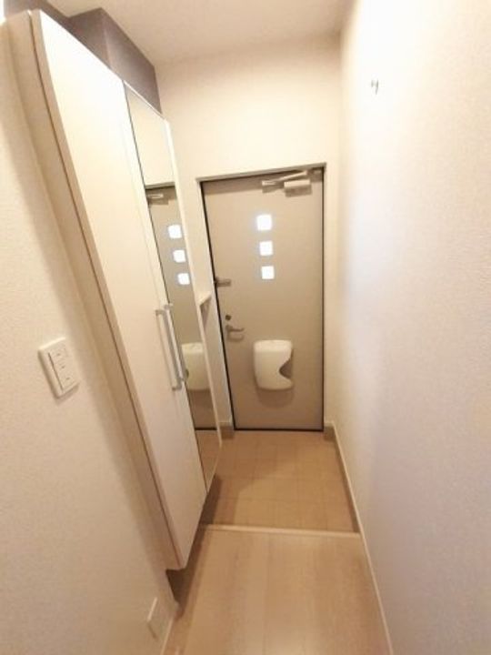 アトリアⅡの玄関