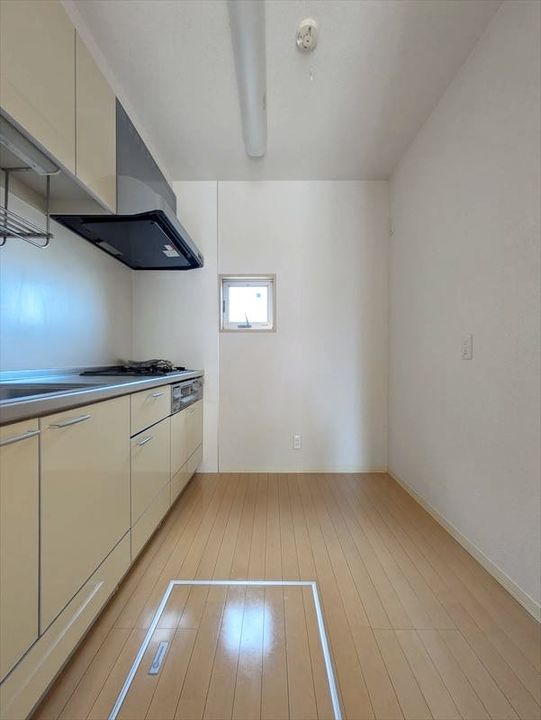 岡山県倉敷市玉島乙島(アパート)の賃貸物件のキッチン