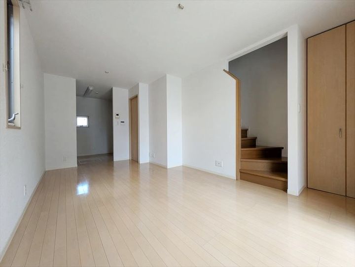 岡山県倉敷市玉島乙島(アパート)の賃貸物件の居間