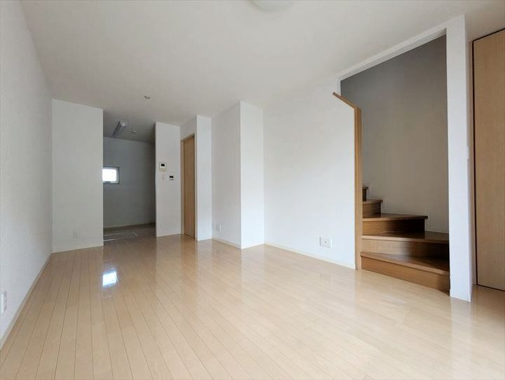 岡山県倉敷市玉島乙島(アパート)の賃貸物件の居間