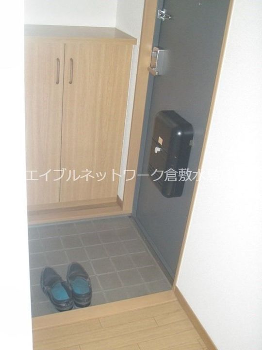 岡山県浅口市金光町大谷(アパート)の賃貸物件101の玄関
