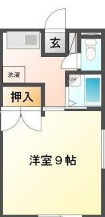 小林マンション3Fの間取り