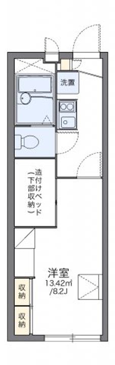 レオパレス総社南パル 2の間取り