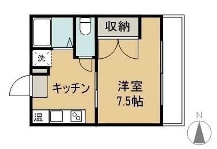カーサ・アネイロ403の間取り