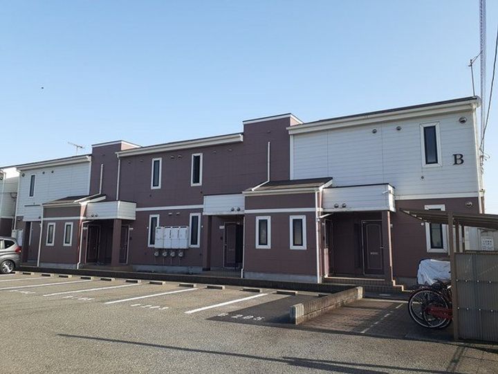 岡山県倉敷市中畝8丁目(アパート)の賃貸物件の外観