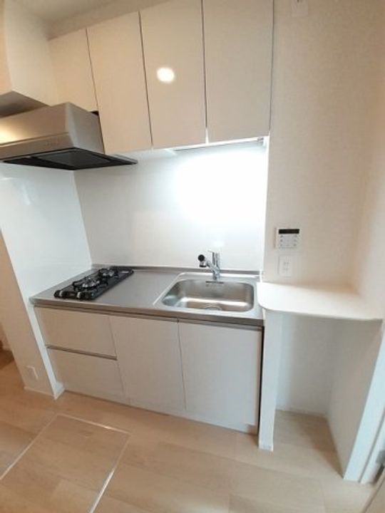 岡山県倉敷市中島(アパート)の賃貸物件のキッチン