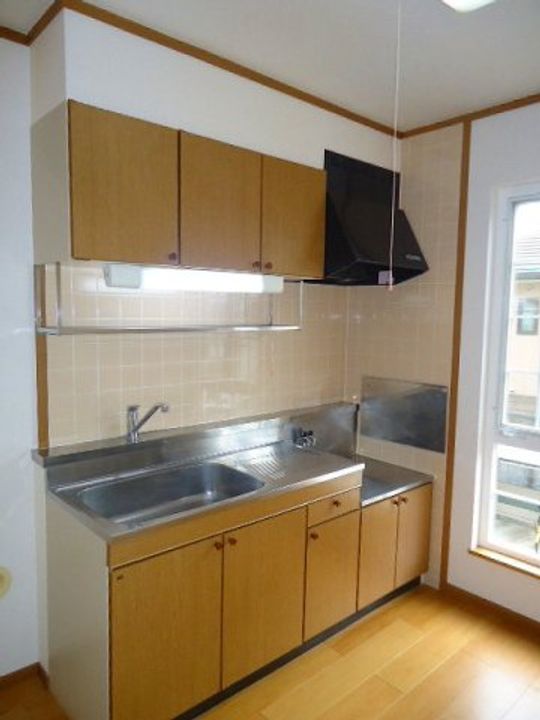 岡山県倉敷市児島小川町(アパート)の賃貸物件のキッチン