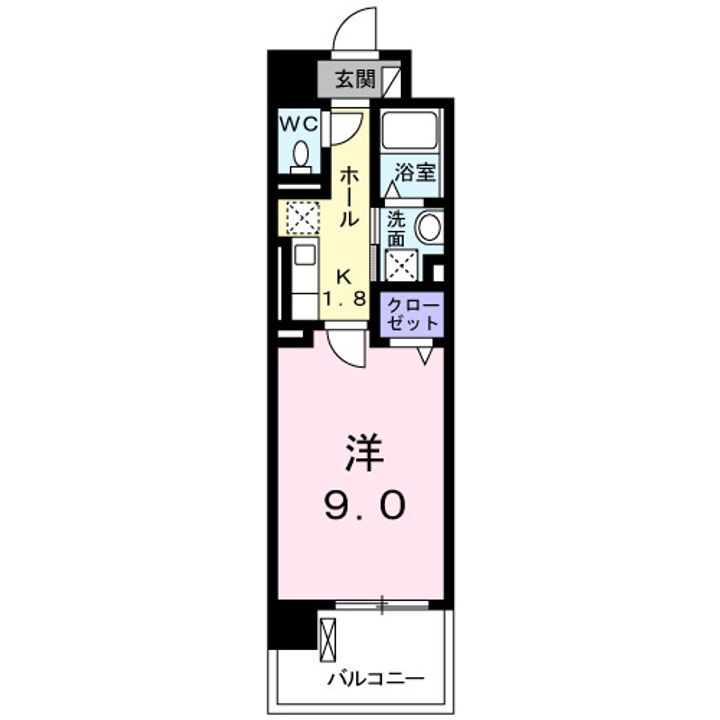 アプローズの間取り