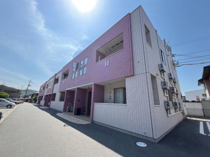 岡山県倉敷市中島(アパート)の賃貸物件の外観