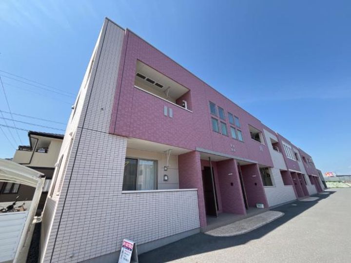 岡山県倉敷市中島(アパート)の賃貸物件の外観