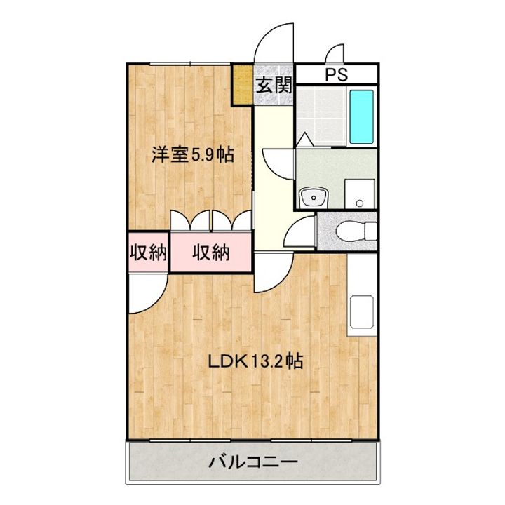 レ・コルニオーロ202(※)の間取り