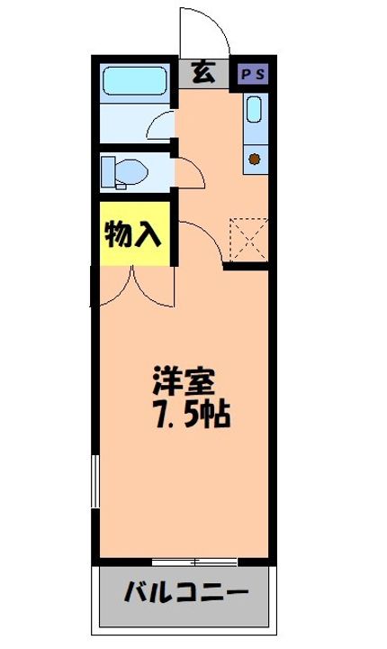 サンワビル301の間取り
