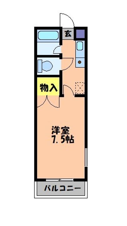 サンワビル403の間取り