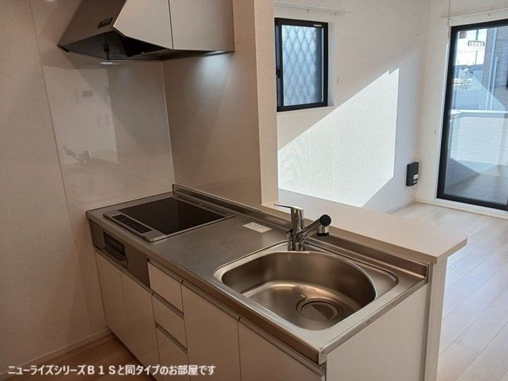岡山県倉敷市連島町連島(アパート)の賃貸物件のキッチン