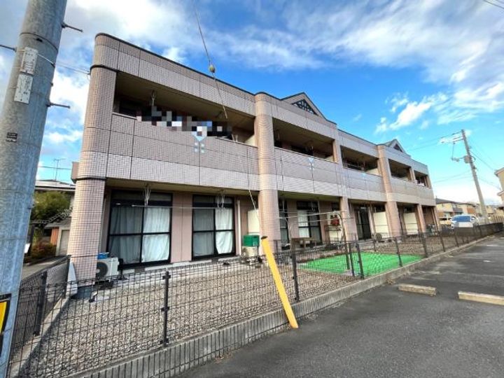 岡山県倉敷市林(アパート)の賃貸物件の外観