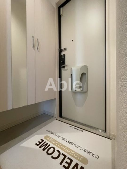 ルチルクォーツの玄関