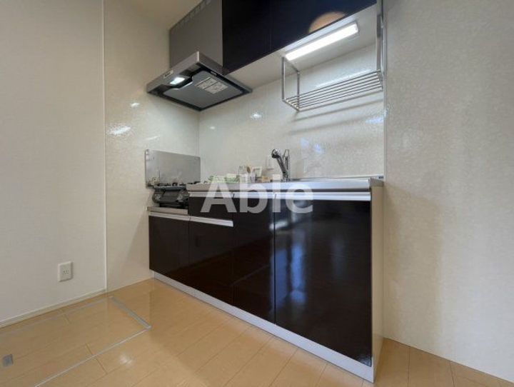 ルチルクォーツのキッチン