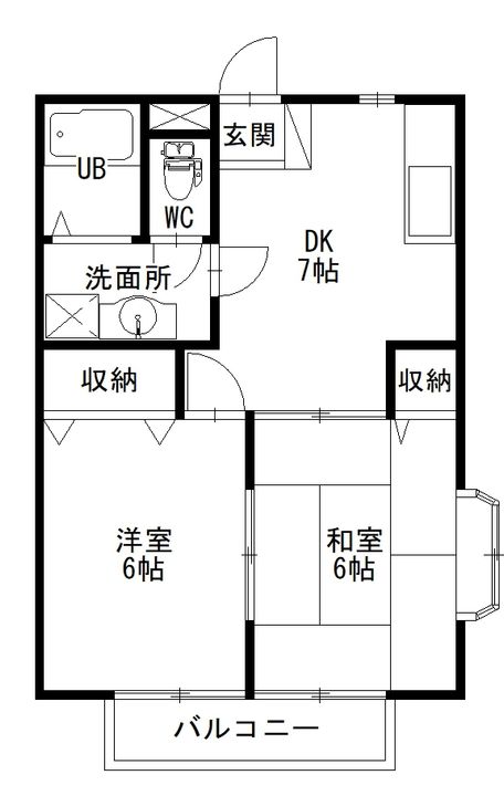 プロヴァンスBの間取り