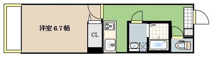セキュールローズ102の間取り