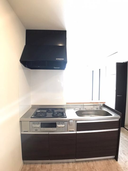 吉岡マンションD棟のキッチン