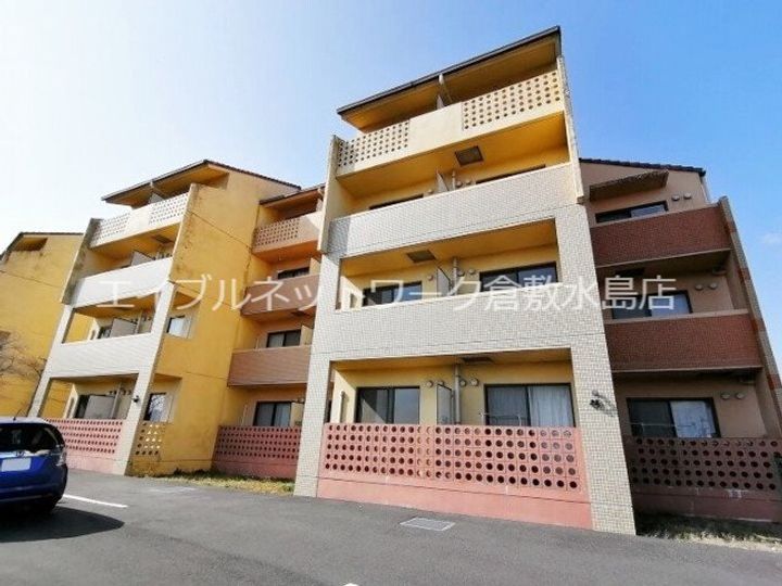 岡山県倉敷市玉島(マンション)の賃貸物件の外観