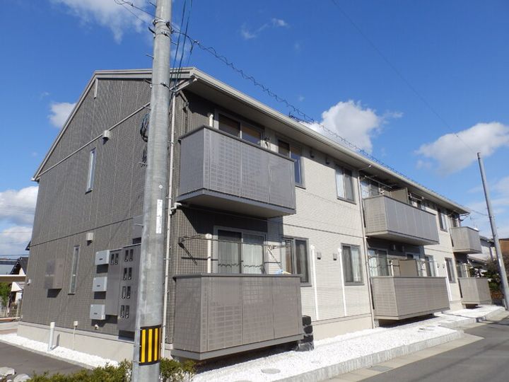 岡山県浅口市金光町占見新田(アパート)の賃貸物件の外観