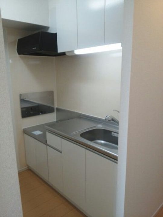 岡山県倉敷市西阿知町(アパート)の賃貸物件のキッチン