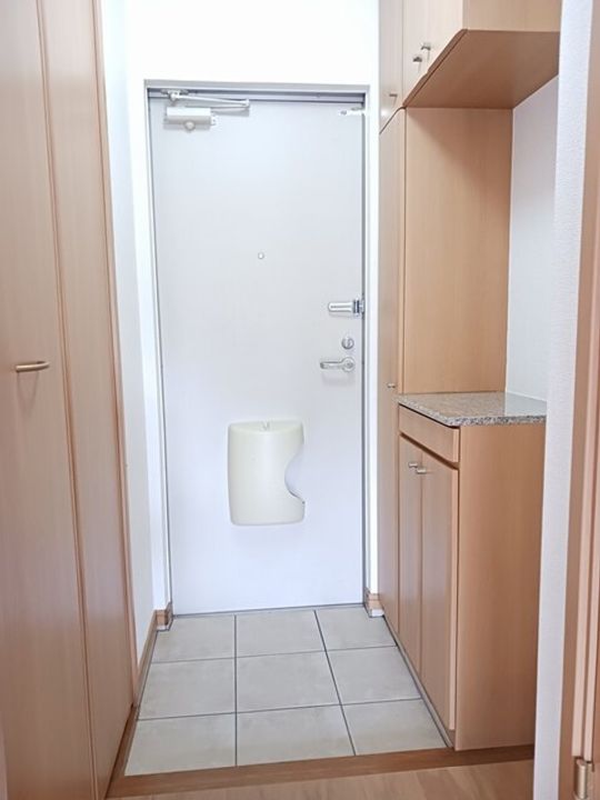 ヌーベル オーブAの玄関