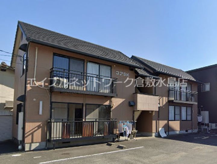 岡山県倉敷市船穂町船穂(アパート)の賃貸物件の外観