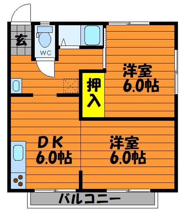 ロイヤル花の街の間取り