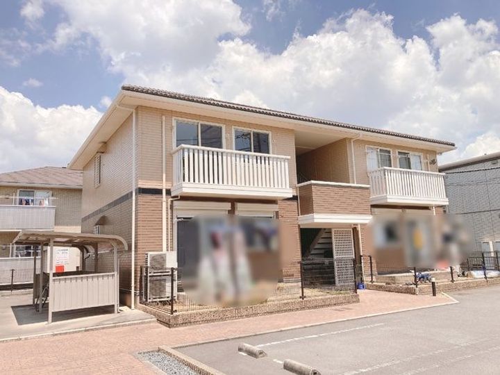 ブィラ ハッピネス A棟の外観