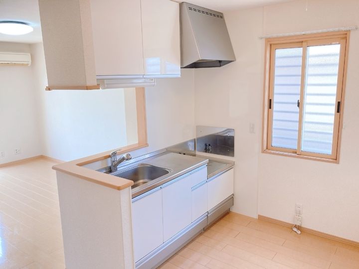 ブィラ ハッピネス A棟のキッチン