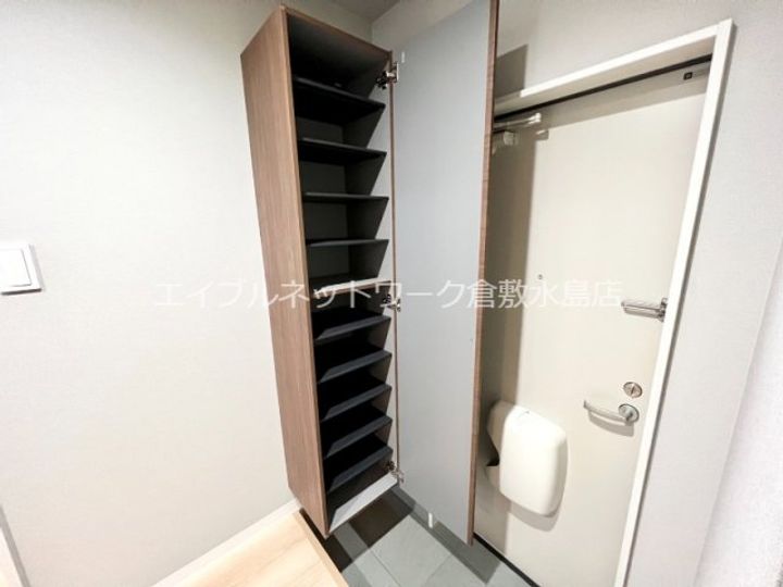 岡山県倉敷市水江(アパート)の賃貸物件205の玄関