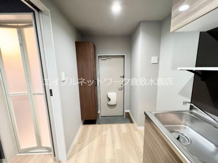 岡山県倉敷市水江(アパート)の賃貸物件205の玄関