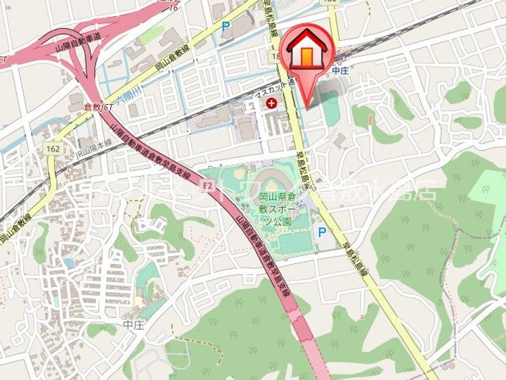 サンピア倉敷305の地図