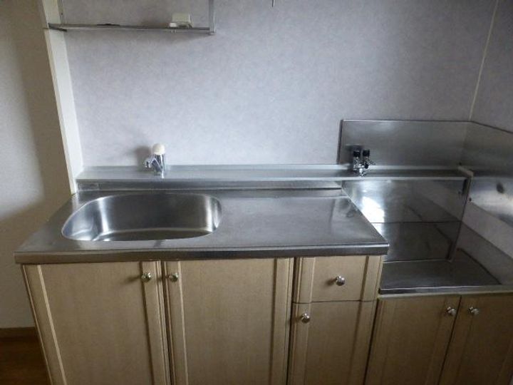 岡山県浅口市金光町占見(アパート)の賃貸物件B105号室のキッチン