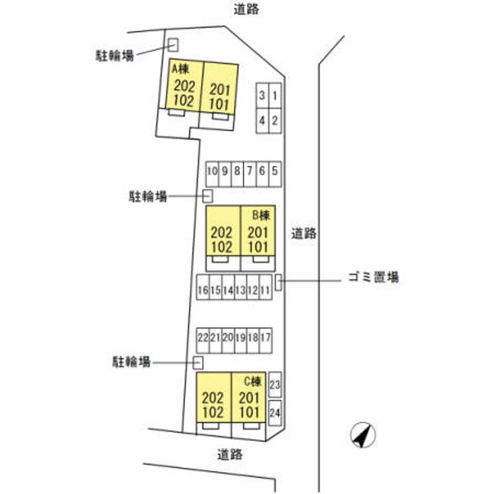 セジュール田村西 B棟のその他画像