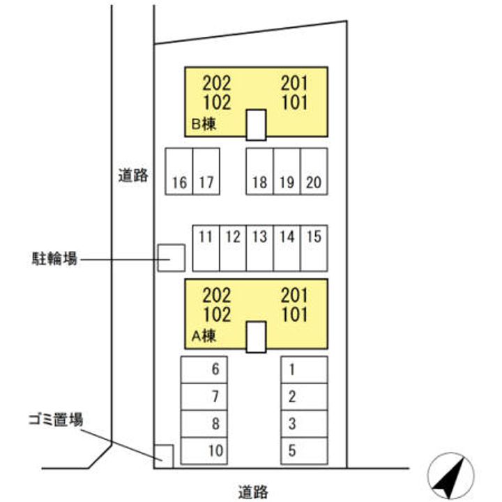 ハイツ田園 Ⅱ A棟102のその他画像