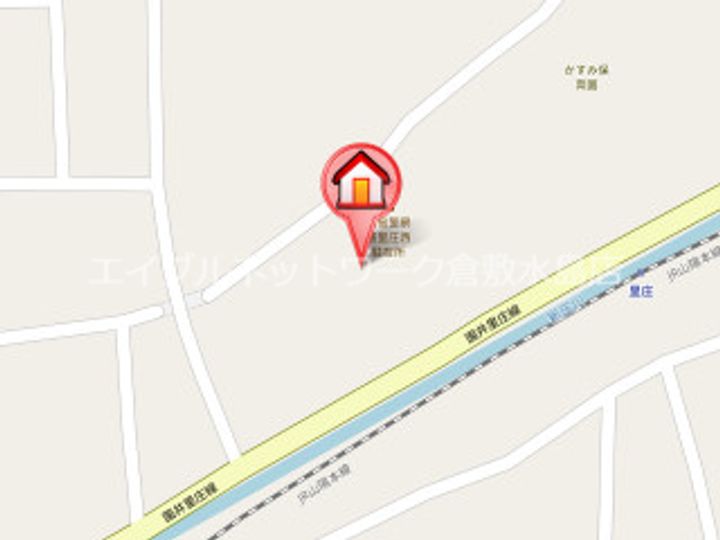 岡山県浅口郡里庄町大字新庄(アパート)の賃貸物件105の地図