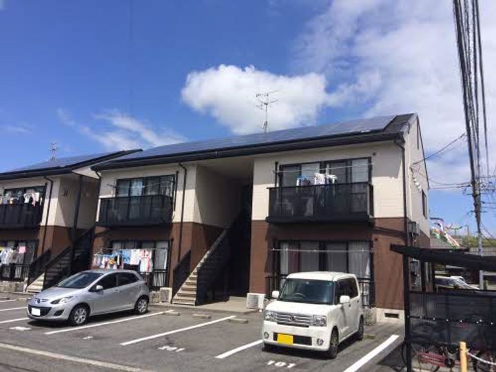 岡山県倉敷市玉島爪崎(アパート)の賃貸物件の外観