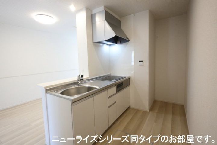 太田下町アパートのキッチン