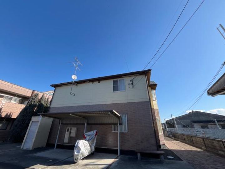 岡山県浅口市金光町占見新田(アパート)の賃貸物件の外観