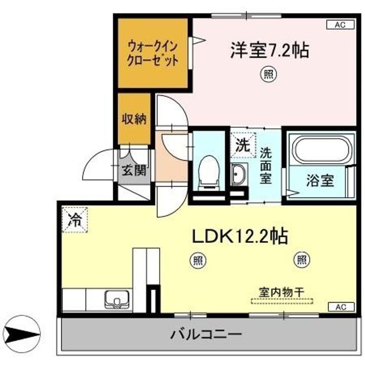 桜サライ108の間取り