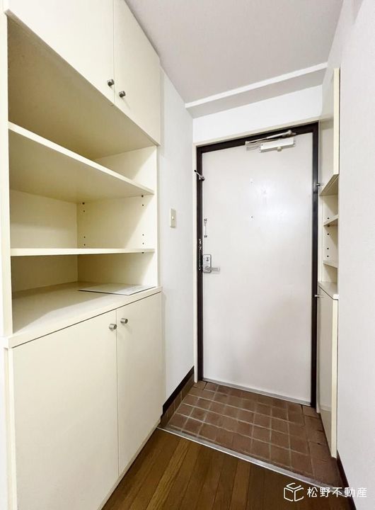 アイビータウンIII101の玄関