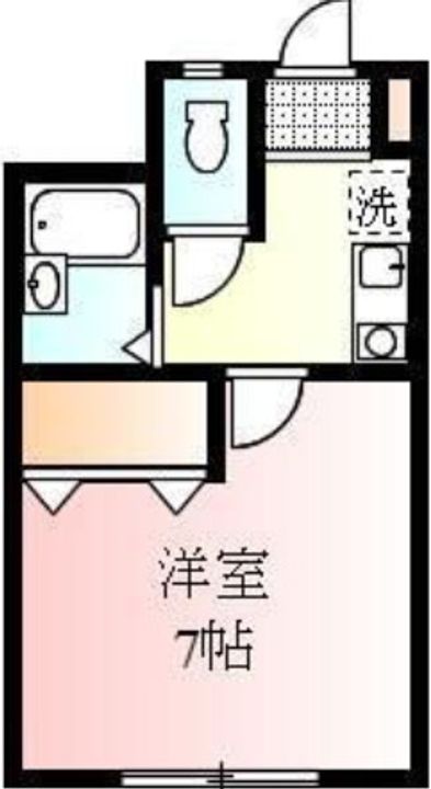 ウッディハウス林町202の間取り