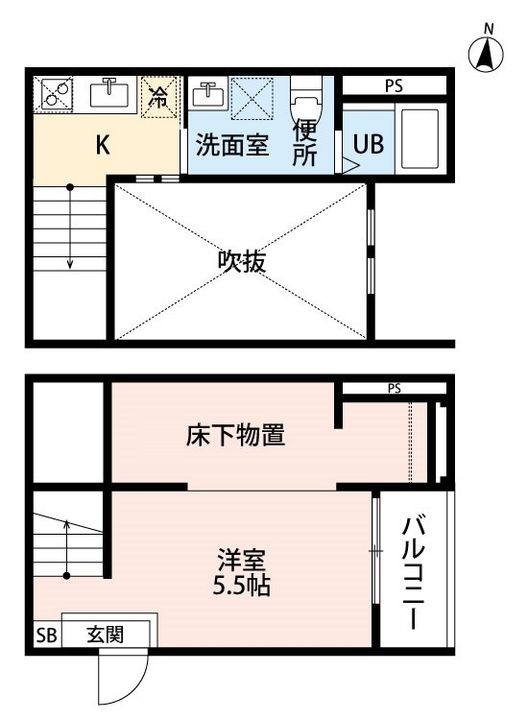 ailes nagoya105の間取り